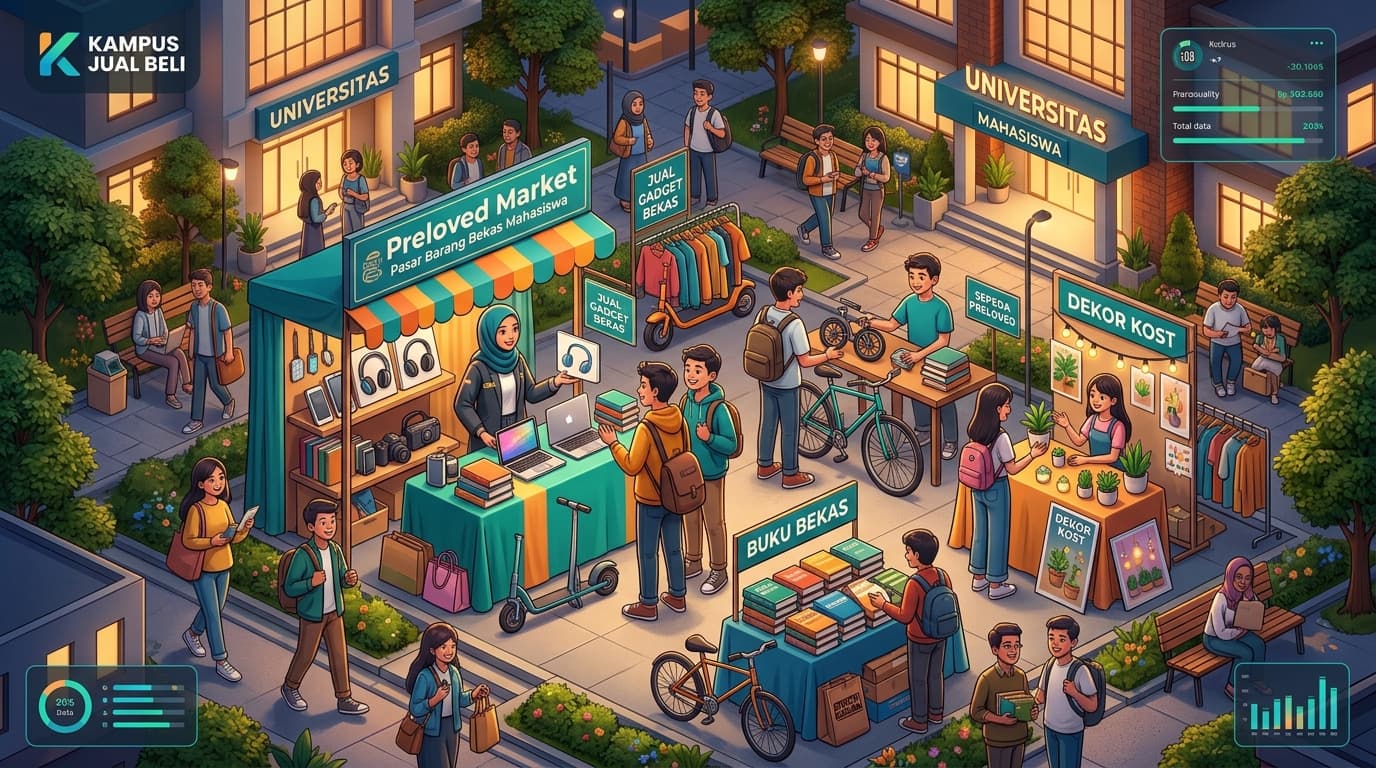 BaranginAja Pasar Barang Bekas Mahasiswa